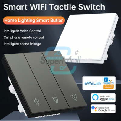 DH-315 Ewelink WiFi Smart Switch Light Control Panel Remote Control Wall Switch