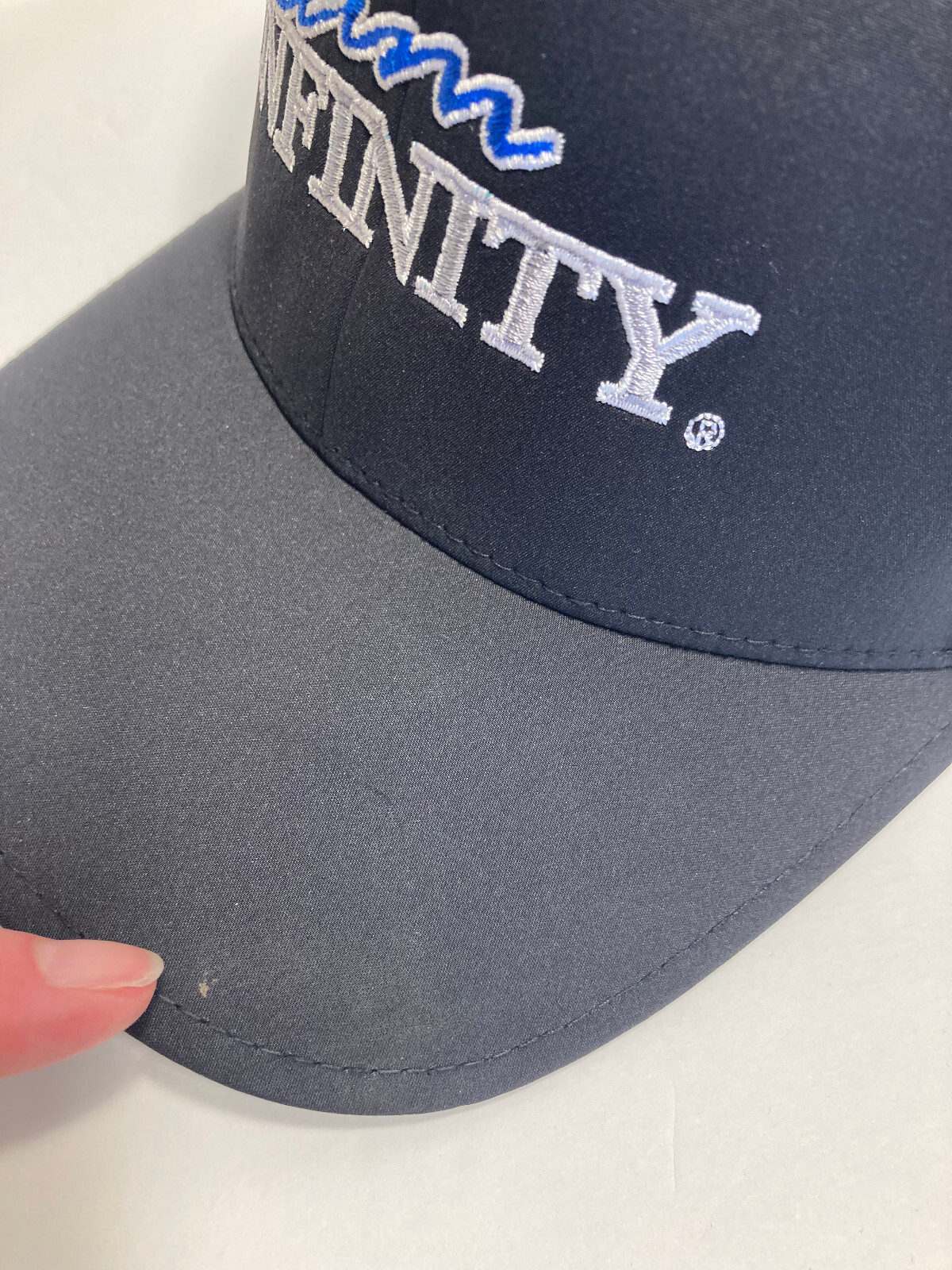 Team Infinity Hat Cap Black Small/Medium Fitted S… - image 4