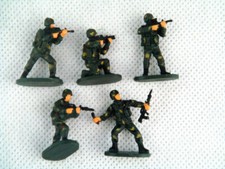 P808 1:72 Sand table soldier  Chinese People's Liberation Army 5PC