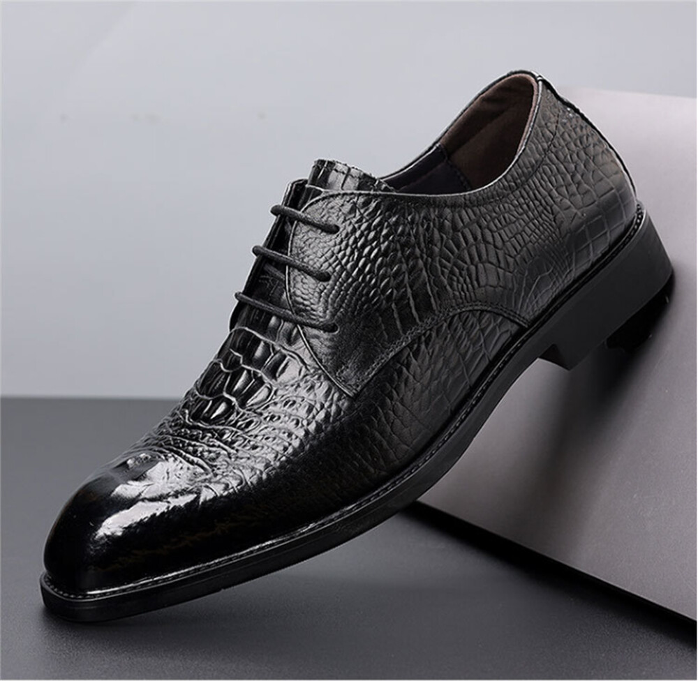 SAOLA Scarpe eleganti uomo classiche stringate Oxford scarpe business matrimonio derby