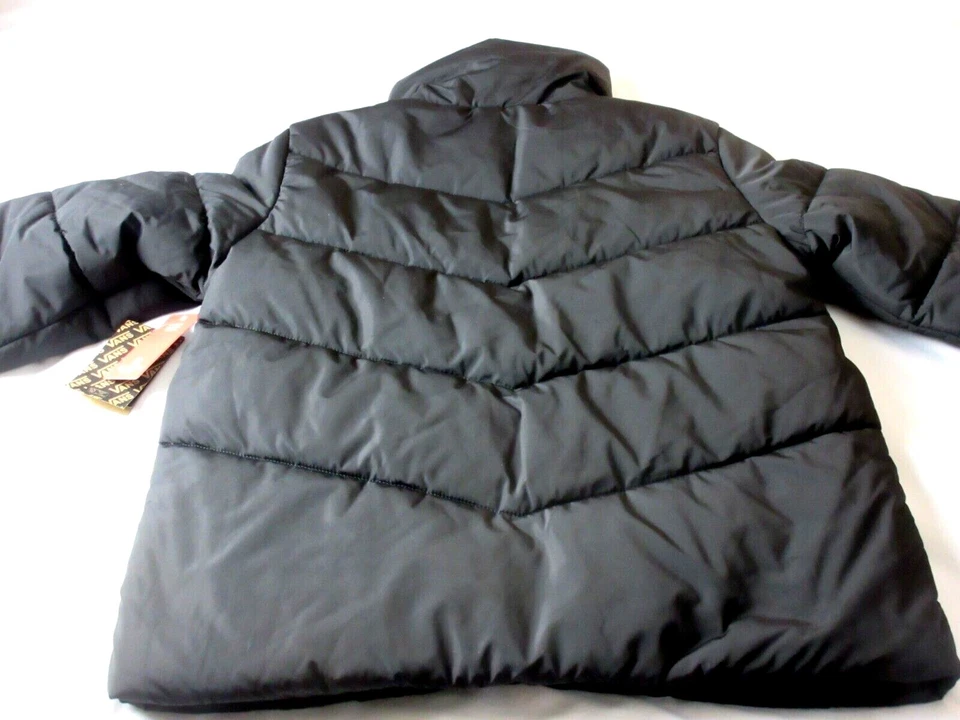 Vans Women's Foundry Puffer MTE All Weather Full Zip Insulated Jacket Black NWT - Image 2 of 4