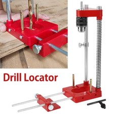 Woodworking Drill Guide Punch Locator Woodworking Hole Cabinet Hardware Jig