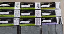 Darice EMBOSSING Folders lot of 19