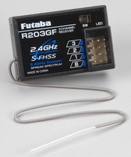 Futaba R203GF 3ch 2.4ghz RC Remote Control FHSS RX Receiver 4YFG 6J 3PL 2PL