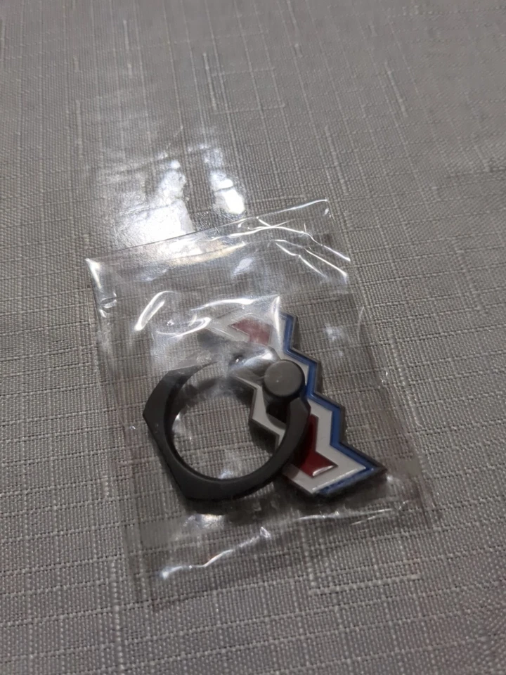 360 Rotación Forma Cuadrada Moda Anillo Soporte Agarre Rojo iPhone Samsung Todo Foto 3 de 4