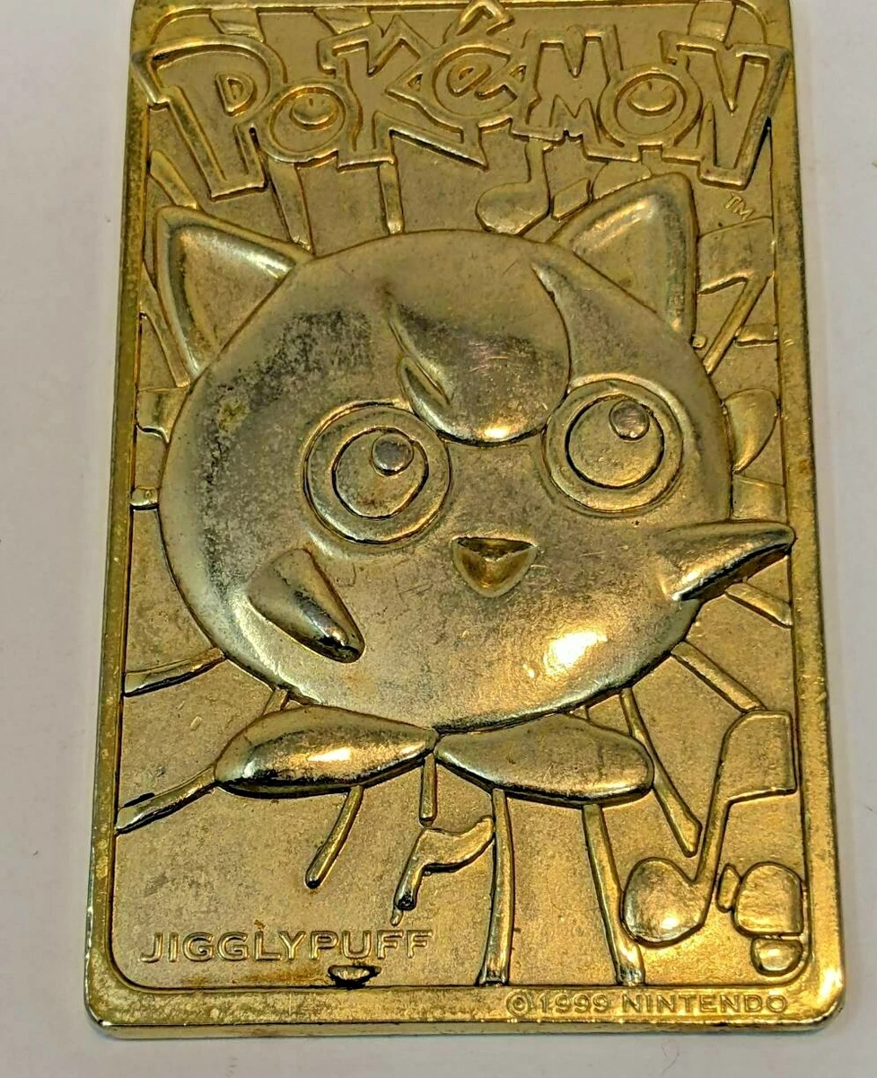 Gold Jigglypuff Card