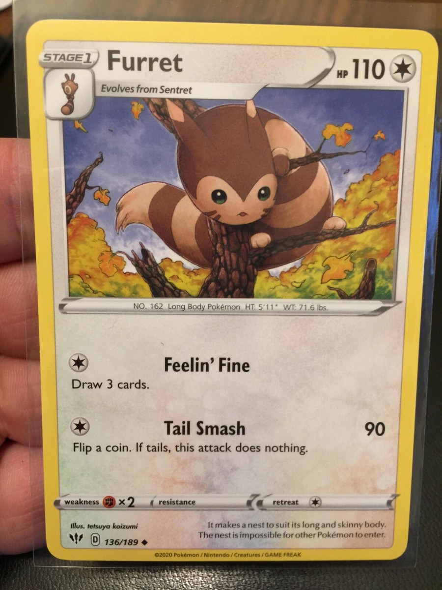 furret pokemon card value Amazon.com: Pokemon - Furret (82)
