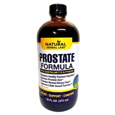 PROSTATE FORMULA By Natural Herbal Labs, Plant-Based. Boosts Energy 16 oz