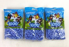 Blueberry Cream Blue Perler Bead Bag 1000 Count Lot Of 3 Bags New Sealed Craft