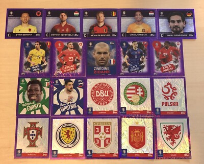 TOPPS EURO 2024 sticker Johan Bakayoko PURPLE-LILA PARALLEL EUR 1,00 - PicClick DE