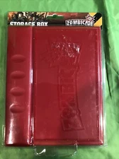 NIP Zombicide Storage Box in Red