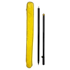 2M Carbon Fibre with 2 sections Stitching carbon Rod Pole GPS SURVEYING