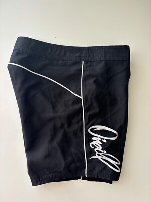 O'NEILL YOUNG WOMENS JUNIORS BLACK BOARD SHORTS