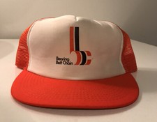 Made In USA Bearing Belt Chain Mesh Foam Trucker Snapback Hats Caps Vintage