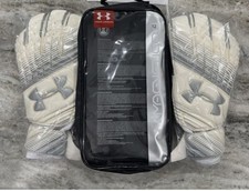 Men  s Under Armour Magnetico Premier Goalkeeper Gloves White 1305519-102 Size 12