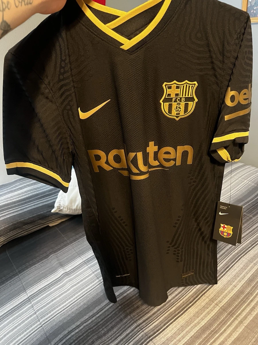Nike FC Barcelona Black International Club Soccer Fan Apparel and