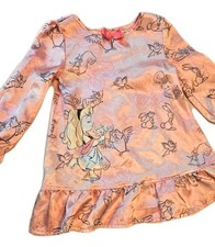 Disney Aurora Sleeping Beauty Girls Nightgown Pink Novelty Ruffles Sleepwear 2t