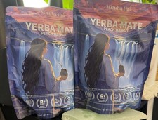 2 Yerba Mate Instant Tea Powder, Super Yerba Matetea for Natural Energy Gut Heal