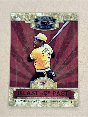 2004 Donruss Throwback Threads Blast from the Past BP25 Willie Stargell 573/1500