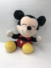 Ty Disney Mickey Mouse Plush Stuffed Animal Red Shorts Yellow Shoes Small