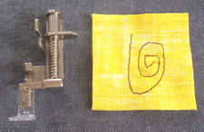 Singer SLANT 161596 free motion embroidery da...