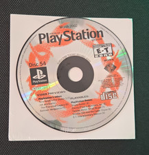 Sony Official U.S. PlayStation Magazine Disc 54 Demo Disc PS1 NTSC-U/C 2002 E-T