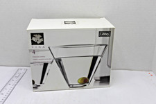 Libbey Glassware 13.5 oz Stemless Martini glass Set Of Four 4.5" Diam. Barware 