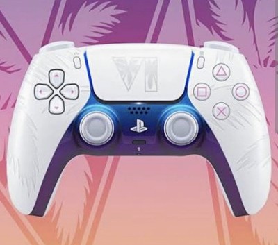 Sony DualSense Wireless Controller PlayStation 5 PS5 Weiß GTA 6 Limited Edition 