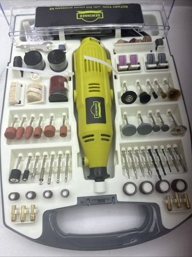 DEWINNER rotierendes Multi-Tool, 135 W 6 variable Geschwindigkeiten 8000-35000 U/min, 233 Stck. Zugang - Bild 5 von 6