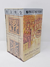 From Jesus to Christ the First Christians vhs 1998 PBS 4 tape set new sealed