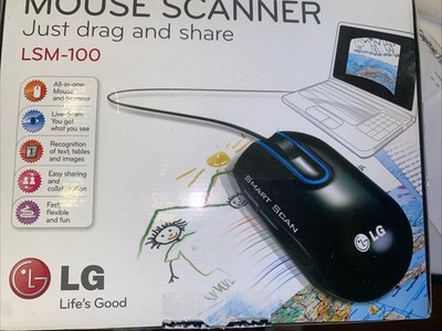 LG Mouse Scanner - SMART SCAN - LSM-100 - Windows/Mac - NIB
