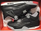 Size 8.5 Nike Air Jordan 4 Retro Bred Reimagined  (FV5029-006) Lot 👟 Ship Asap!