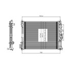 RAD13511 New Replacement Radiator Fits 2015-2019 Chevrolet TRAX