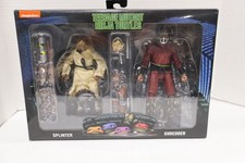 NECA TMNT 1990 Movie Splinter & Shredder 7 Action Figure 2-Pack - New In Box