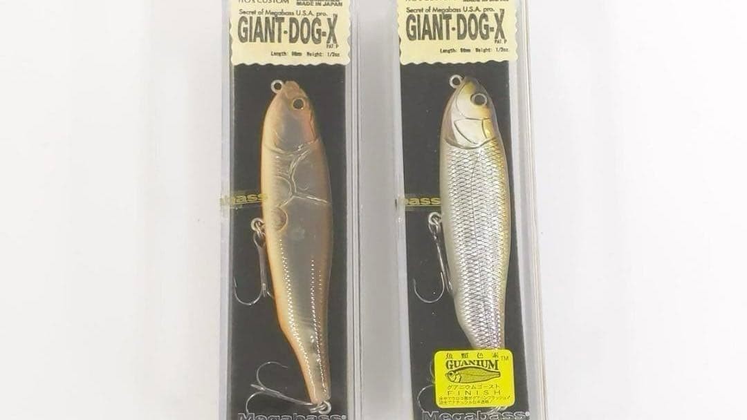Megabass Giant Dog X 12pcs Set Hard Lure Fishing Bait Unused 8cm/3.1in - Image 7