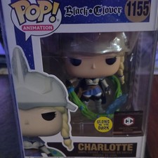 Funko Pop! Vinyl Black Clover Charlotte Roselei Chalice Exclusive Glow in the D…