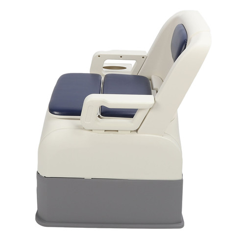 Bedside Commode For Toilet Soft Padded Removable Armrest High Load Capacity BLW - Picture 13 of 24