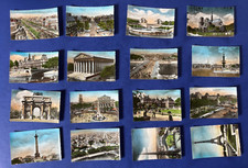 Vintage 1952 Lithograph Postcards Paris (16) signed GUY Paris Et Ses Merveilles