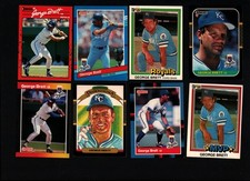 George Brett   1981 1987 1988 1989 1990 1991  Donruss  Baseball Cards