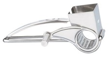 Fantes Rotary Cheese Grater, 18/8 Stainless Steel, The Italian Market Origina...