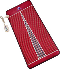 Far Infrared Heat Amethyst Tourmaline Mat - Professional 71"X32" - Warm  Heal Y