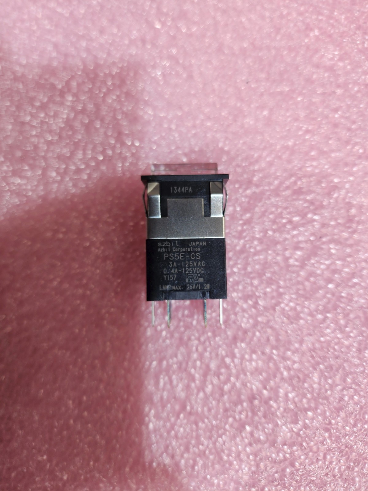 Interruptor de botón pulsador AZBIL PS5E-CS ¡NUEVO!