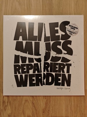 Antilopengang - Alles muss repariert werden Mamorstein Vinyl LP OVP limitiert