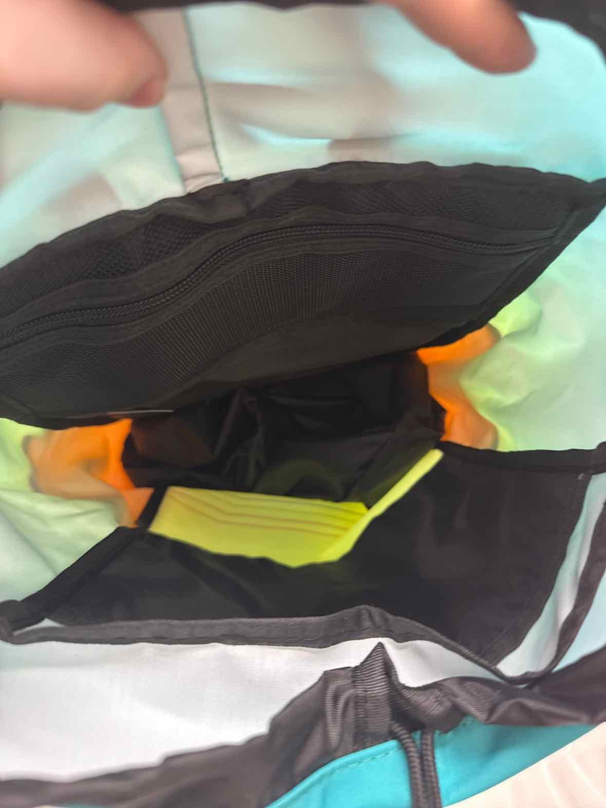 Hoka Green Drawstring Backpack - image 4