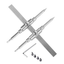 1Set 0.39"-5.12" Camera Lens Removal Wrench Open Tool Steel Spanner Repair Kit