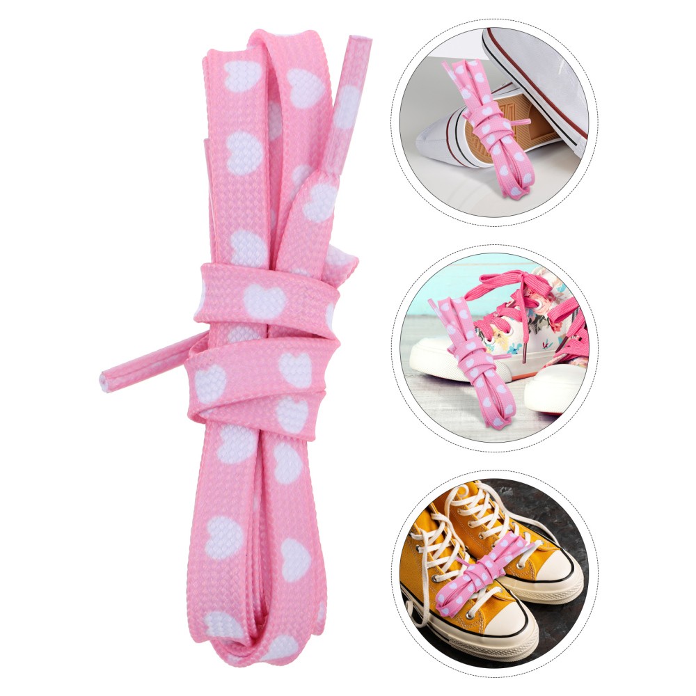 APL Lacci per scarpe San Valentino Love Miss Man Chunky Flat per sneakers