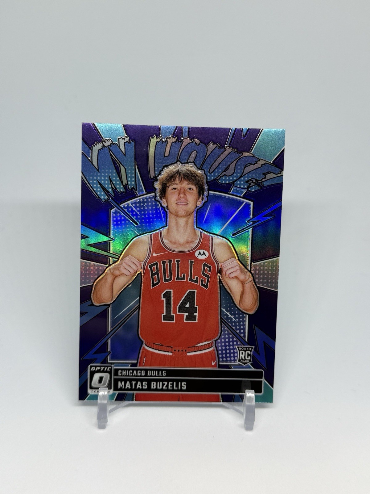 2024-25 Donruss Optic Matas Buzelis My House Purple RC #15 Bulls