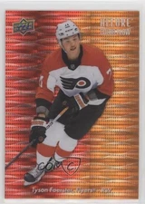 2023 Allure Color Flow Red Orange Spectrum /299 Tyson Foerster #CF-32 Rookie RC