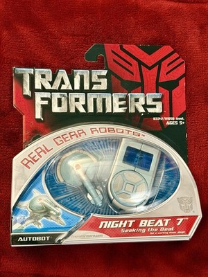 Hasbro Transformers Real Gear Robots Night Beat 7 Action Figure D60
