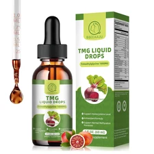 TMG Supplements 1000mg - Trimethylglycine - Betaine Anhydrous 60ML Liquid Drop